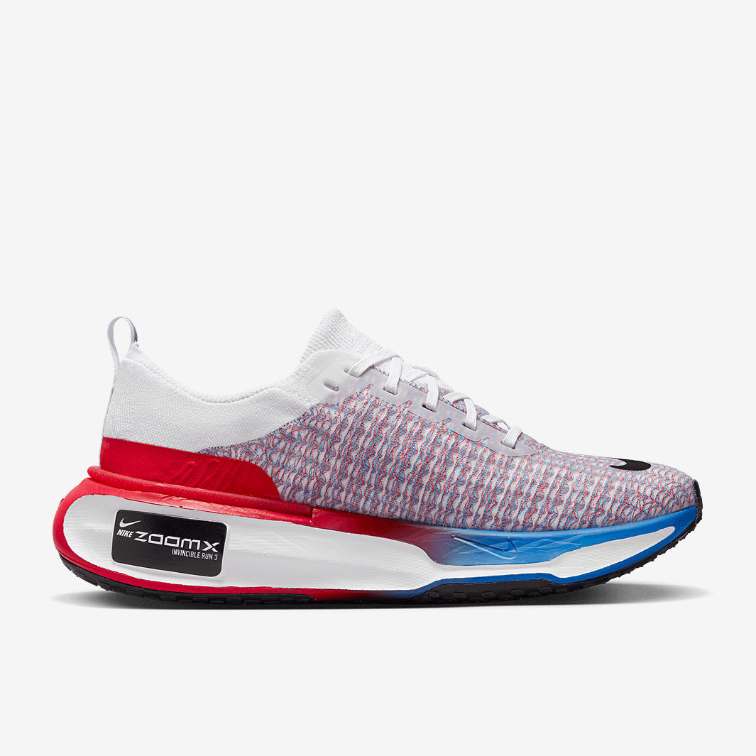 Nike ZoomX Invincible Run FK 3 - White/Black-University Rred
