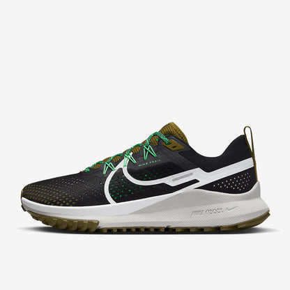 Nike React Pegasus Trail 4 - Black/White-Olive Flak