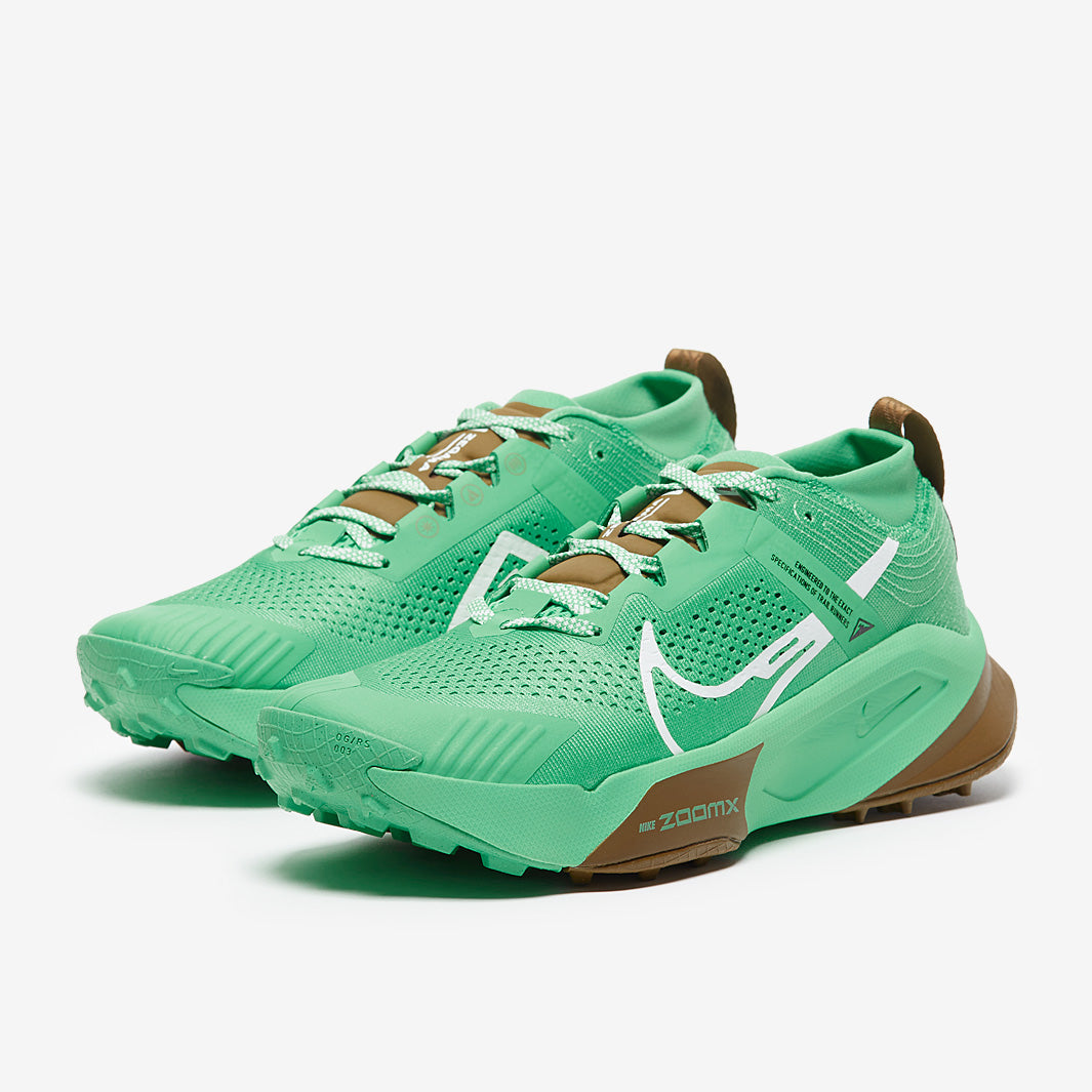 Nike ZoomX Zegama - Spring Green/White-Olive Flak