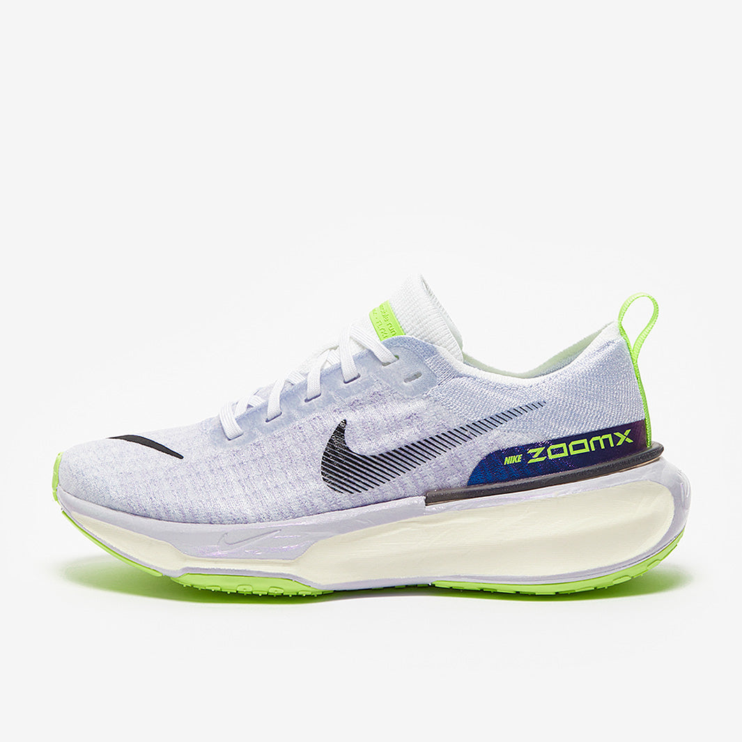 Nike Womens ZoomX Invincible Run Flyknit 3 - White/Black-Blue Tint