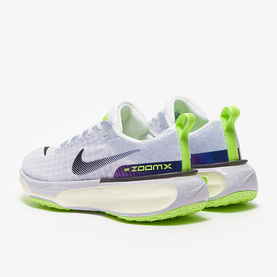 Nike Womens ZoomX Invincible Run Flyknit 3 - White/Black-Blue Tint