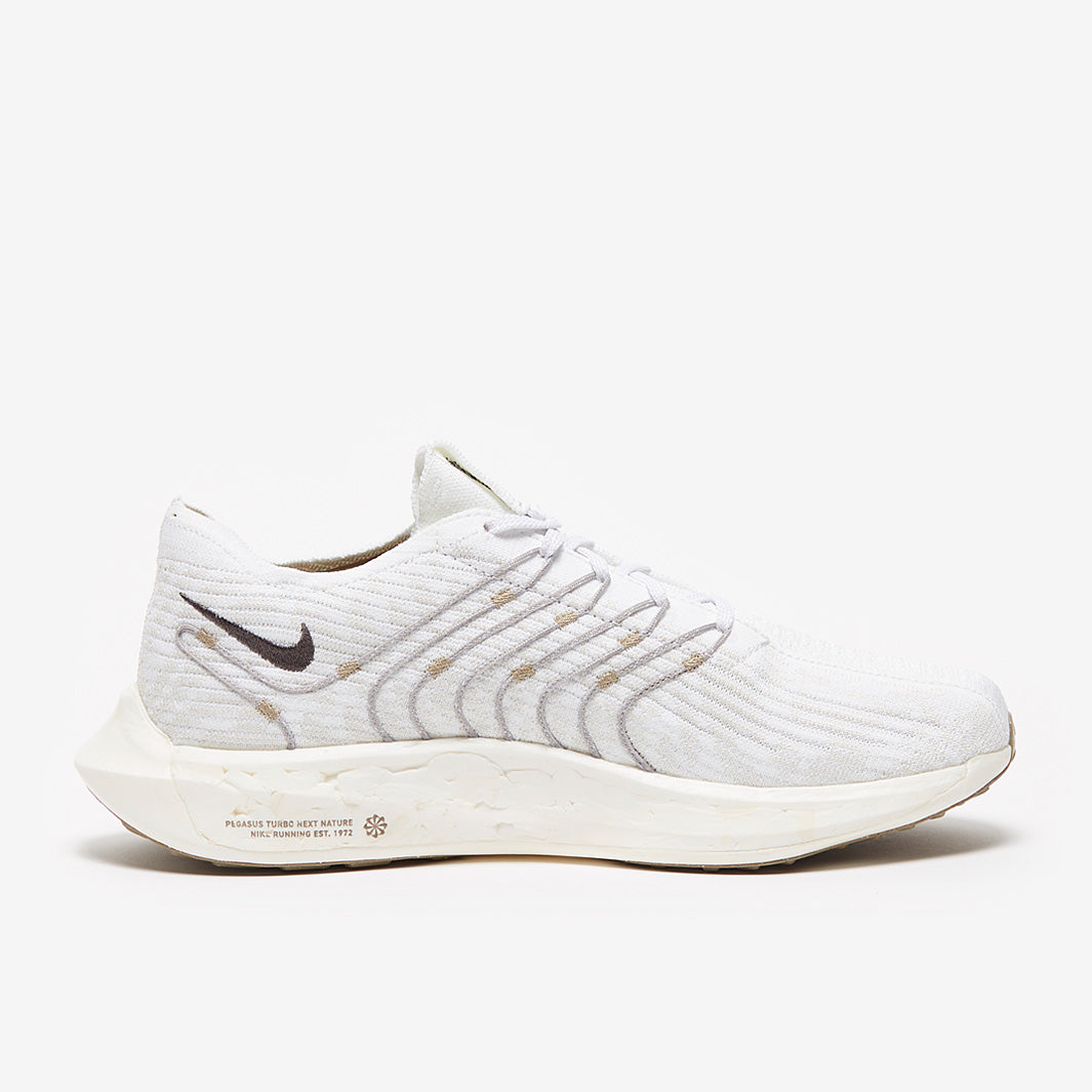 Nike Womens Pegasus Turbo Next Nature - White/Iron Grey-Light Bone