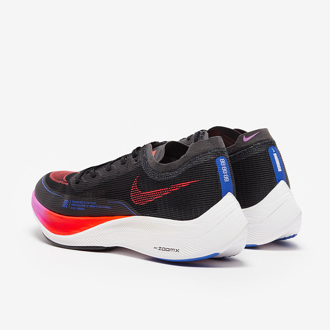 Nike Womens ZoomX Vaporfly Next Percent 2 - Black/Bright Crimson-Fuchsia Dream