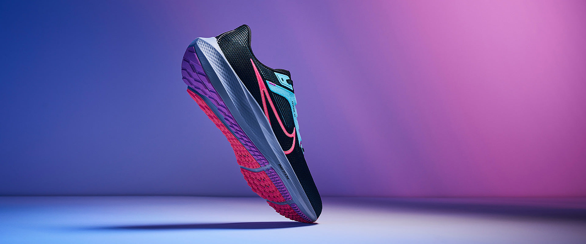 Nike Womens Pegasus 40 SE - Black/Hyper Pink-Green Abyss