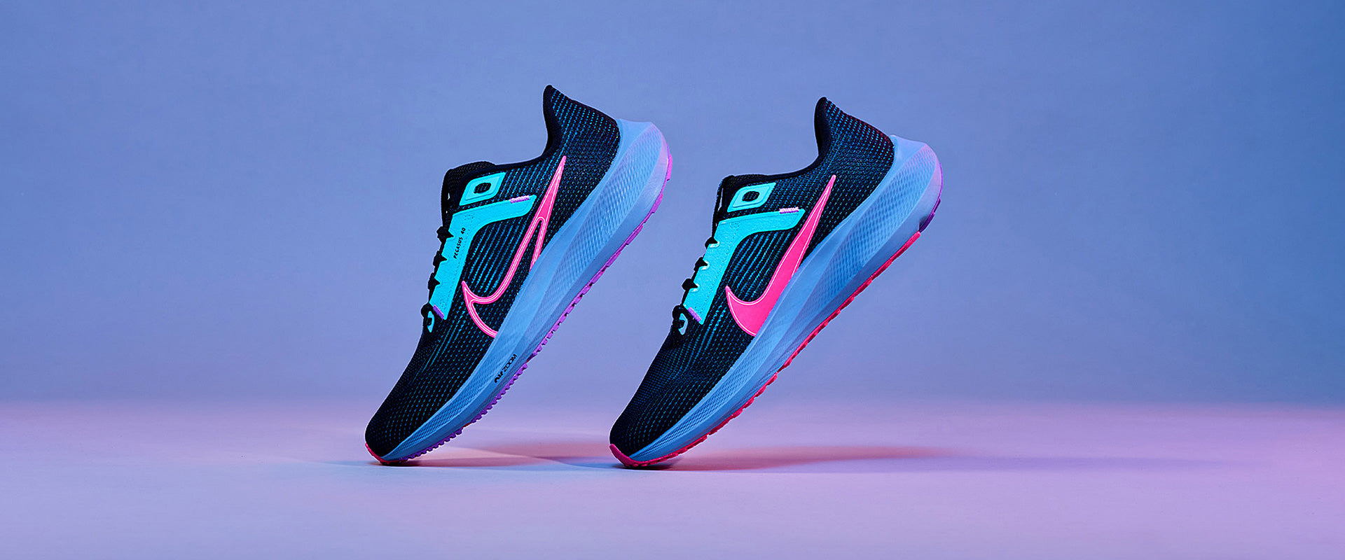 Nike Womens Pegasus 40 SE - Black/Hyper Pink-Green Abyss