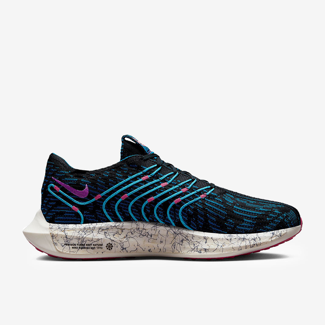 Nike Pegasus Turbo Next Nature SE - Black/Fuchsia Dream