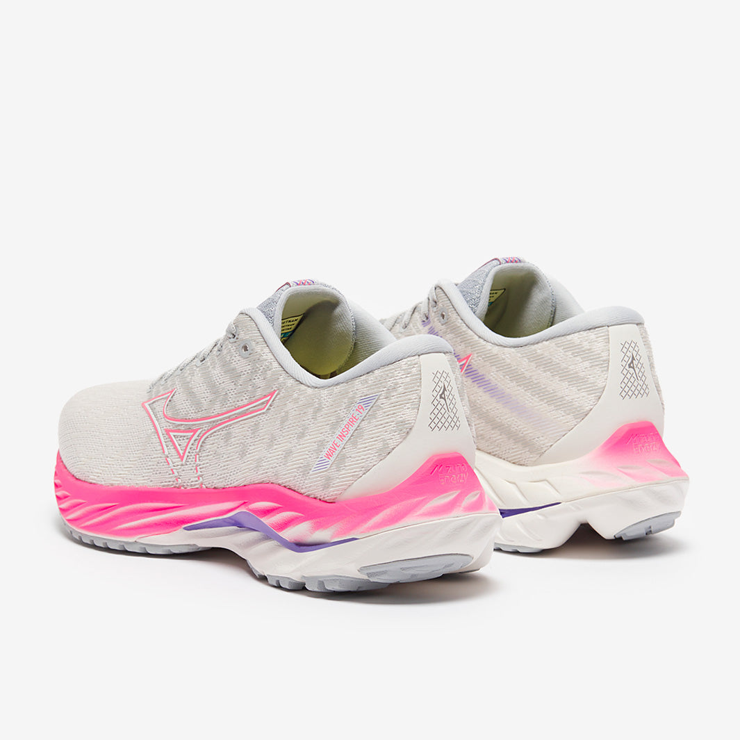 Mizuno Womens Wave Inspire 19 - Snow White/High