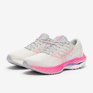 Mizuno Womens Wave Inspire 19 - Snow White/High