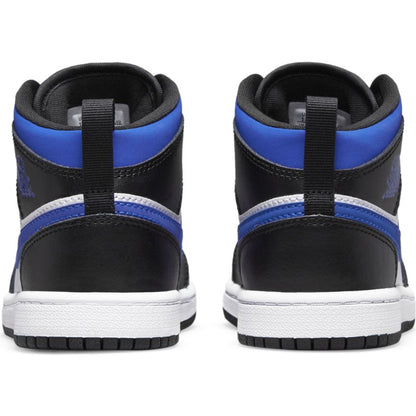 Jordan 1 Mid Little Kids' "Racer Blue"