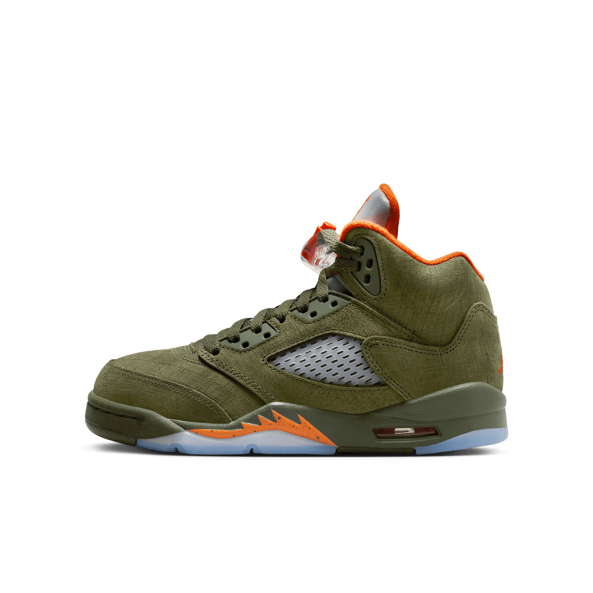 Big Kids' Air Jordan 5 Retro "Olive"