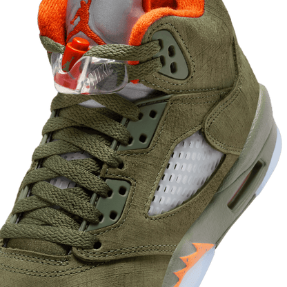 Big Kids' Air Jordan 5 Retro "Olive"