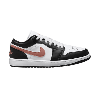 Men's Air Jordan 1 Low "Black Rust Pink"