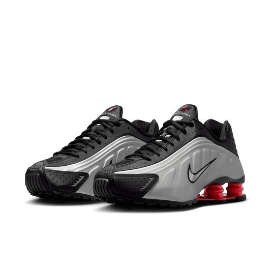 Women's Nike Shox R4 "Black Metallic Silver"
