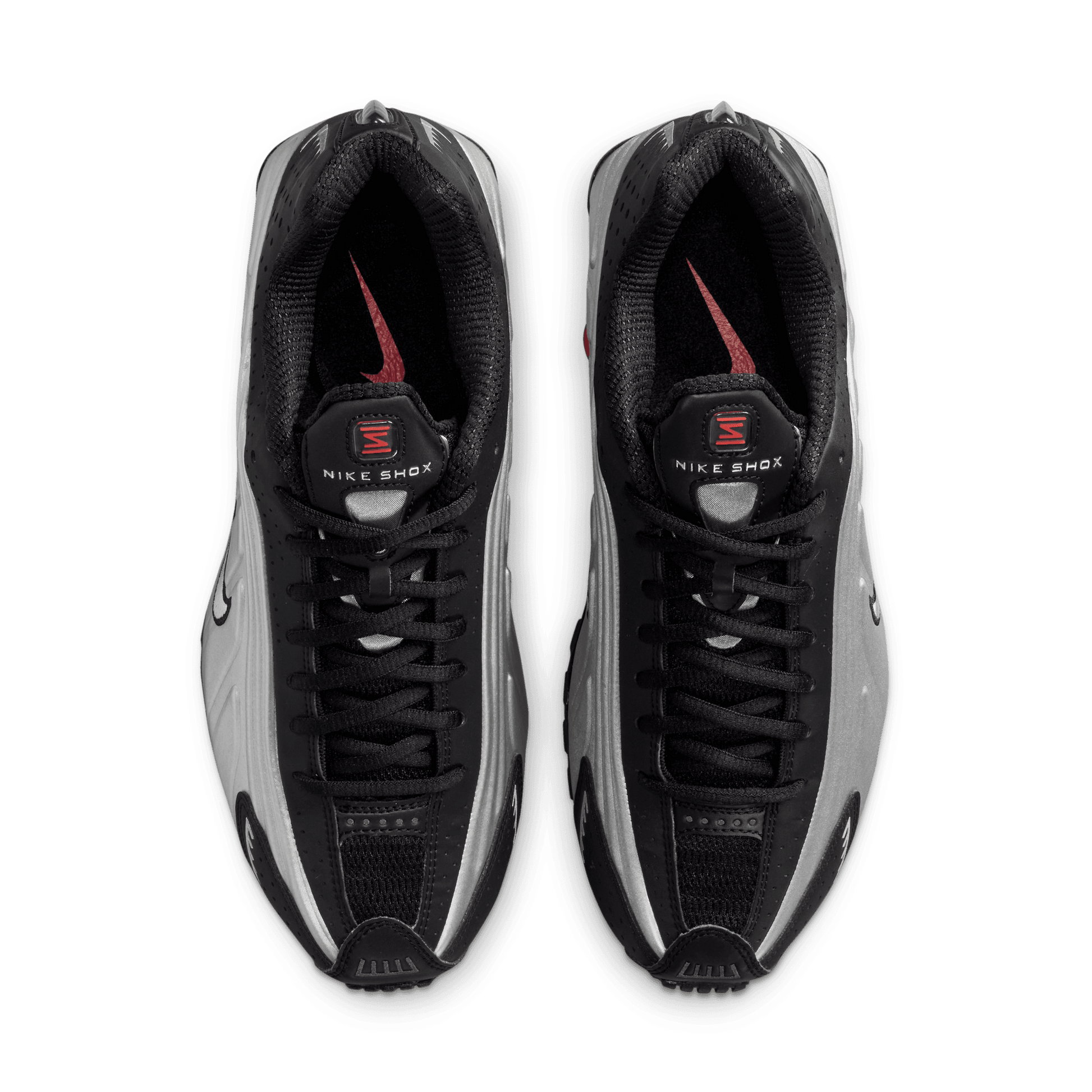 Women's Nike Shox R4 "Black Metallic Silver"