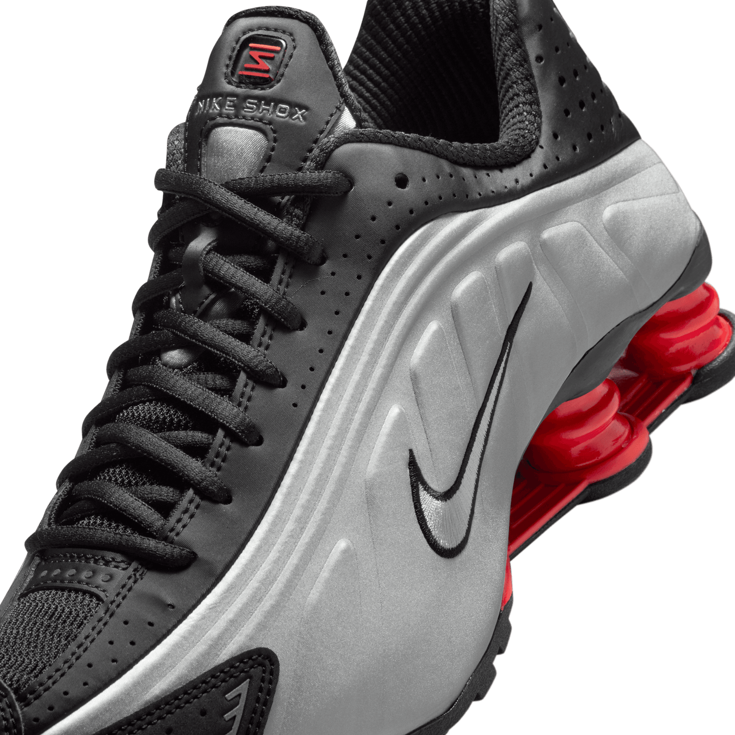 Women's Nike Shox R4 "Black Metallic Silver"