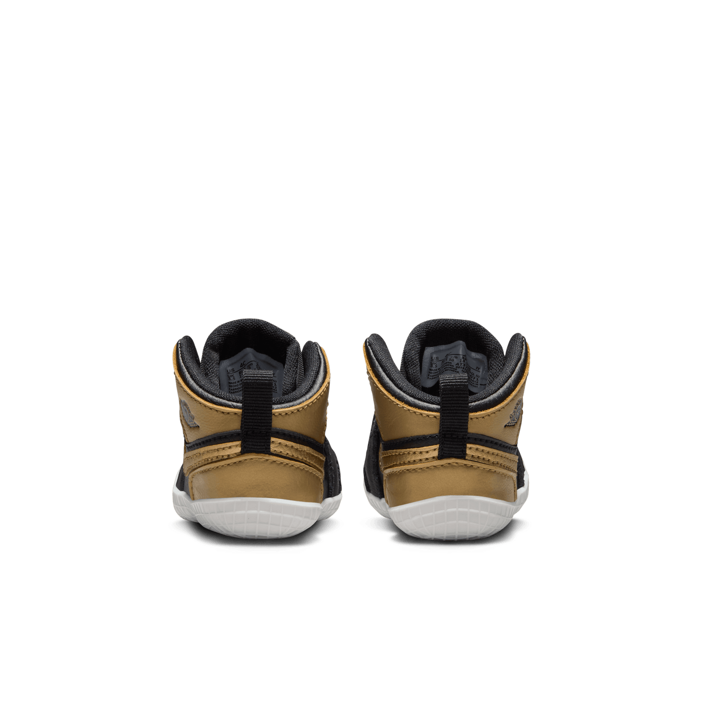 Baby/Toddler Jordan 1 Baby Crib Bootie "Metallic Gold "