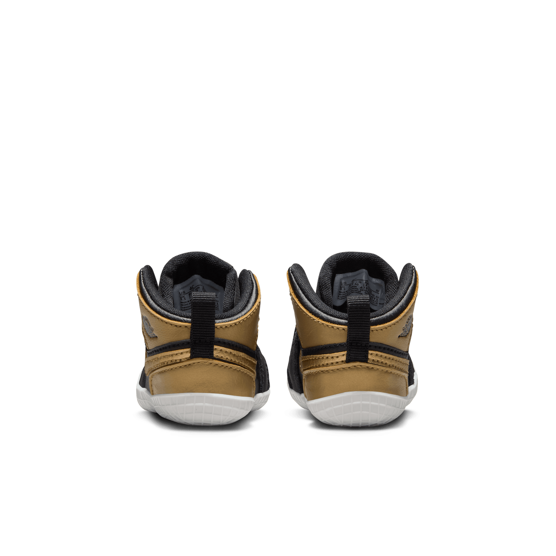 Baby/Toddler Jordan 1 Baby Crib Bootie "Metallic Gold "