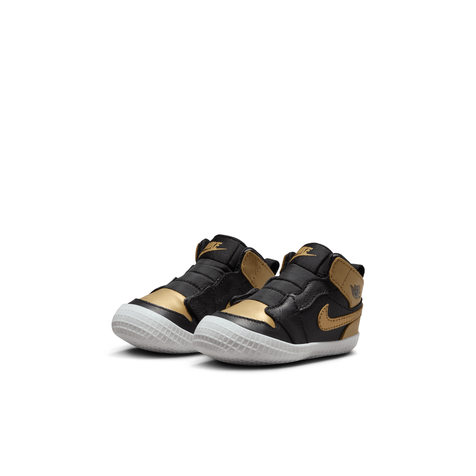 Baby/Toddler Jordan 1 Baby Crib Bootie "Metallic Gold "