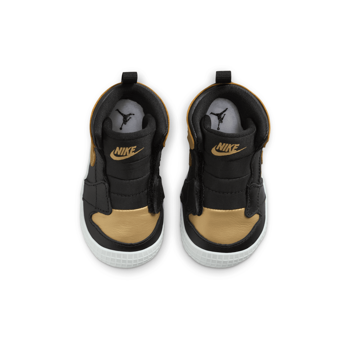 Baby/Toddler Jordan 1 Baby Crib Bootie "Metallic Gold "