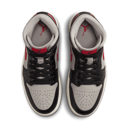 Women's Air Jordan 1 Mid "Black College Grey"