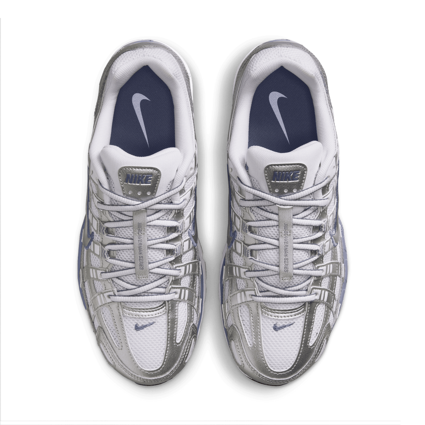 Women's Nike P-6000 "Metallic Silver World Indigo"