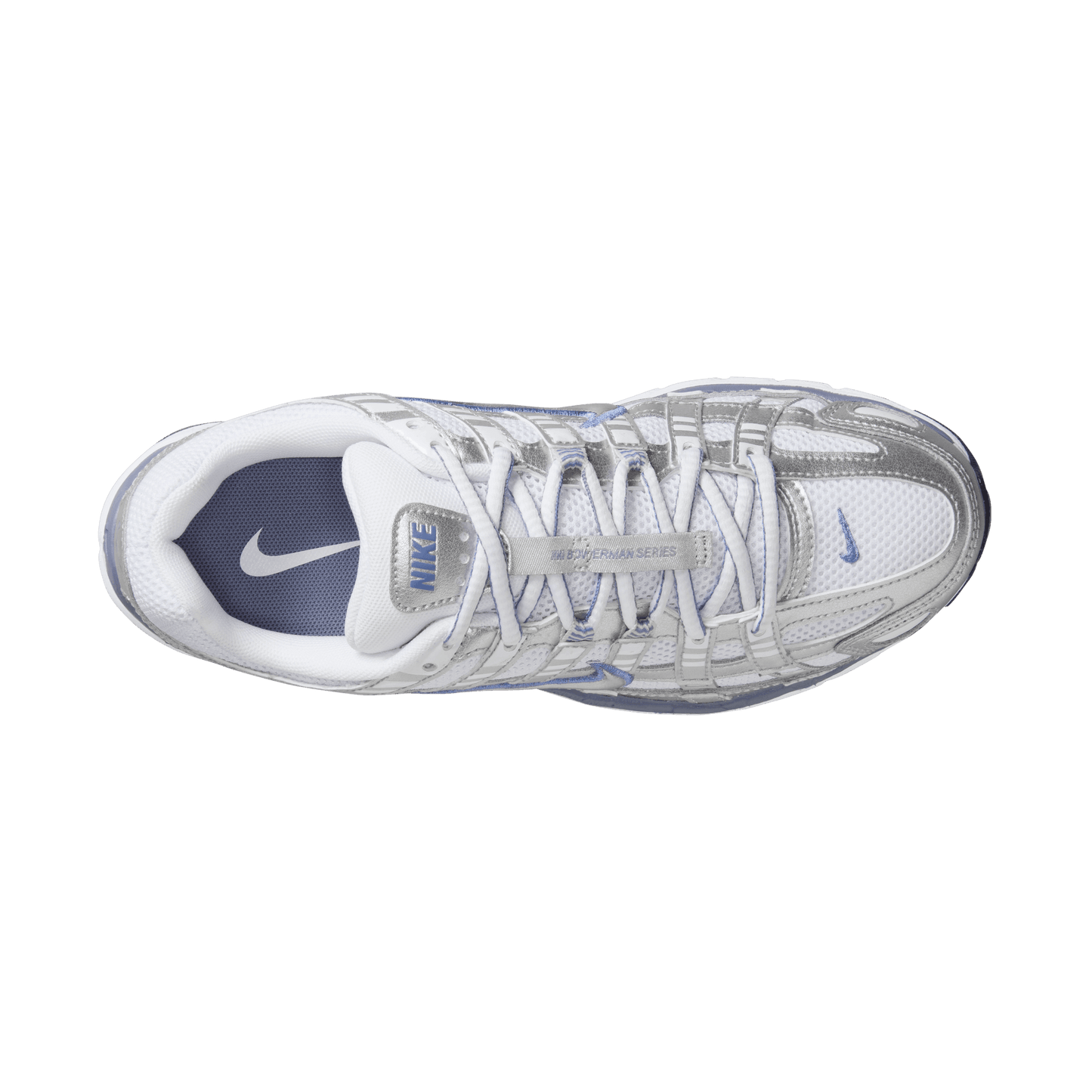 Women's Nike P-6000 "Metallic Silver World Indigo"