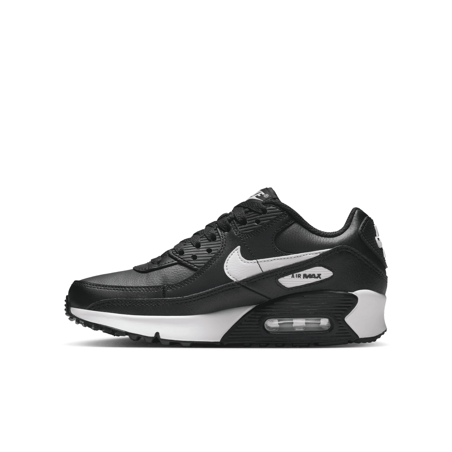 Big Kids’ Nike Air Max 90 LTR "Black White"