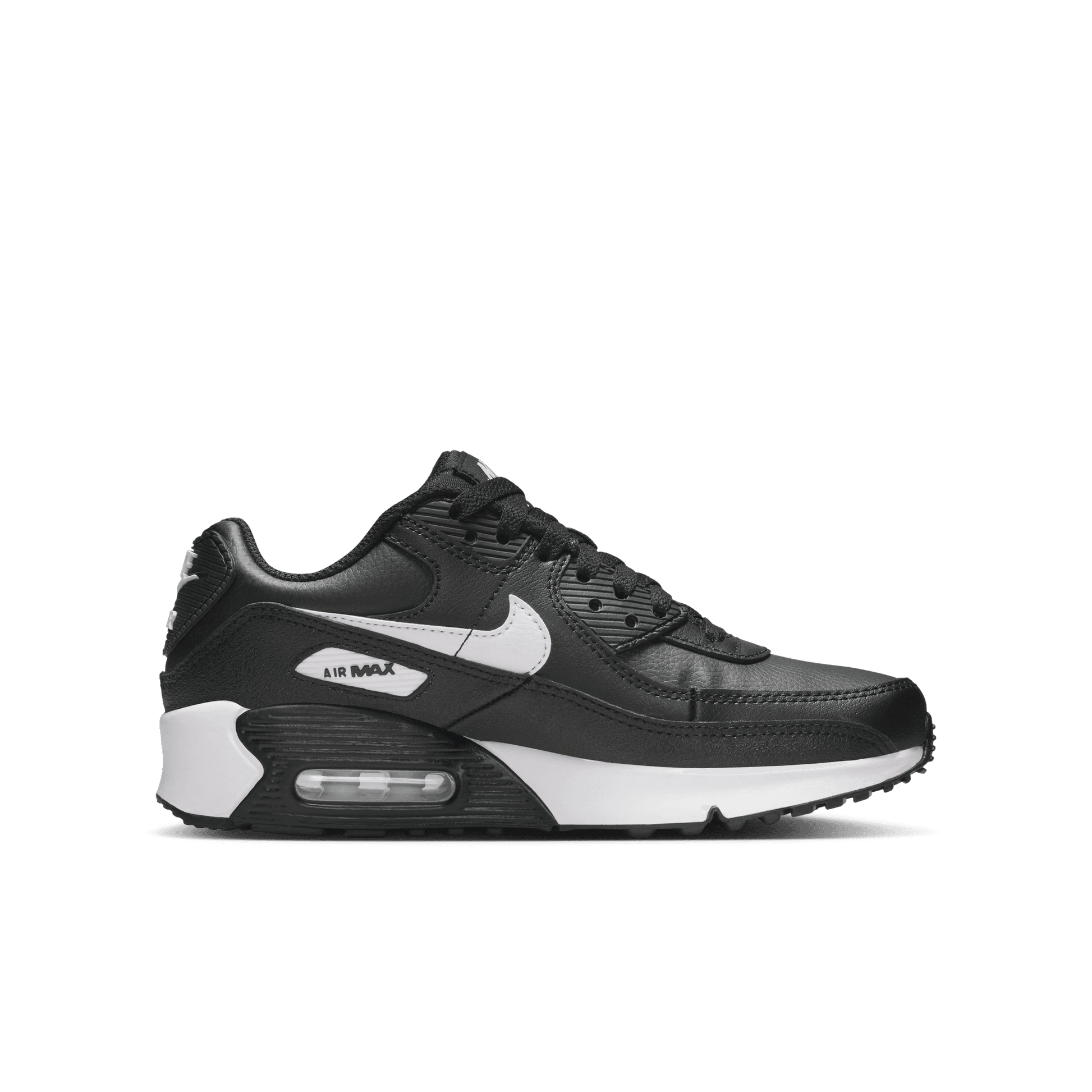 Big Kids’ Nike Air Max 90 LTR "Black White"