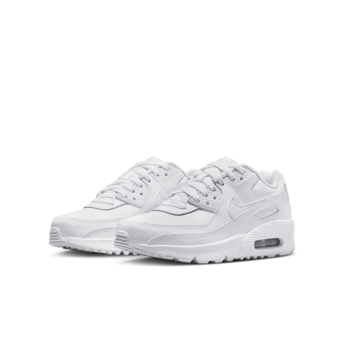 Big Kids’ Nike Air Max 90 LTR "White Metallic Silver"
