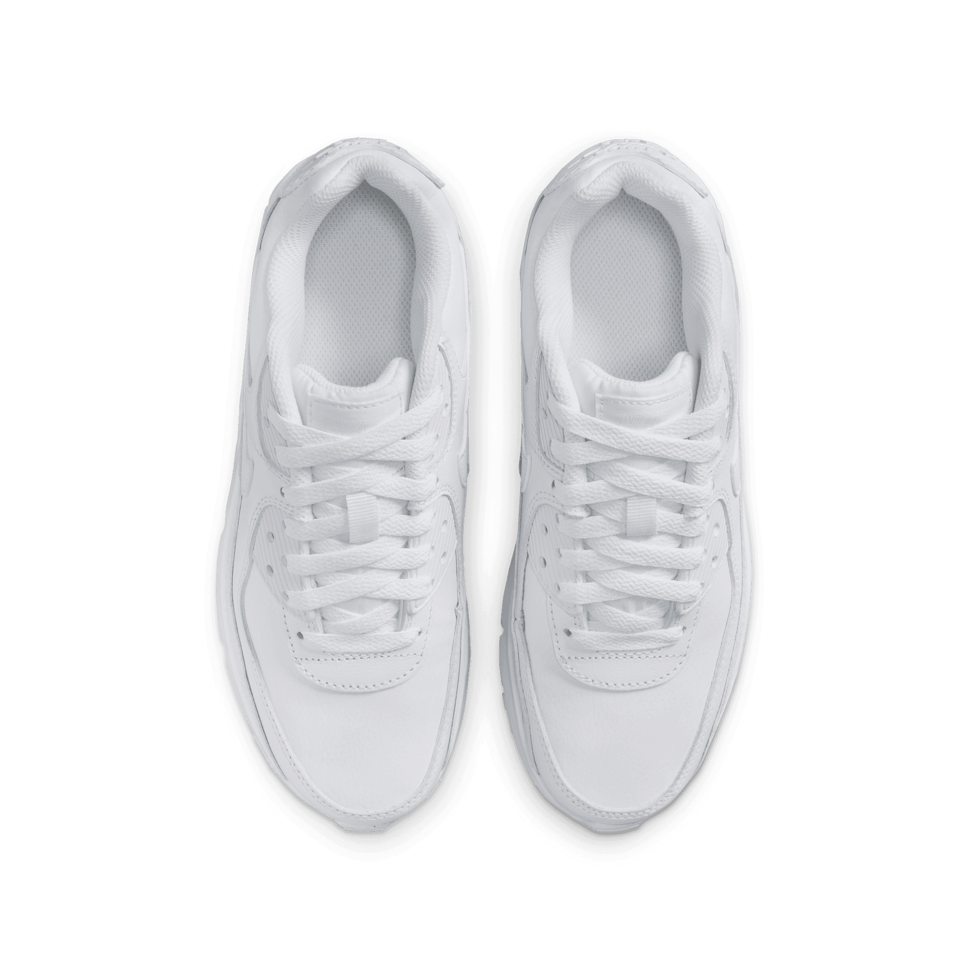 Big Kids’ Nike Air Max 90 LTR "White Metallic Silver"