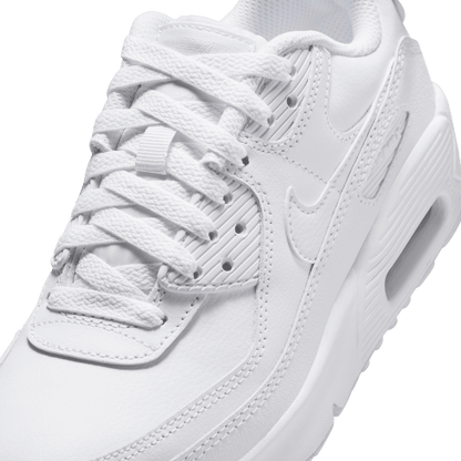 Big Kids’ Nike Air Max 90 LTR "White Metallic Silver"
