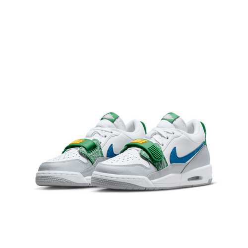 Big Kids' Air Jordan Legacy 312 Low "White Pine Industrial Blue"
