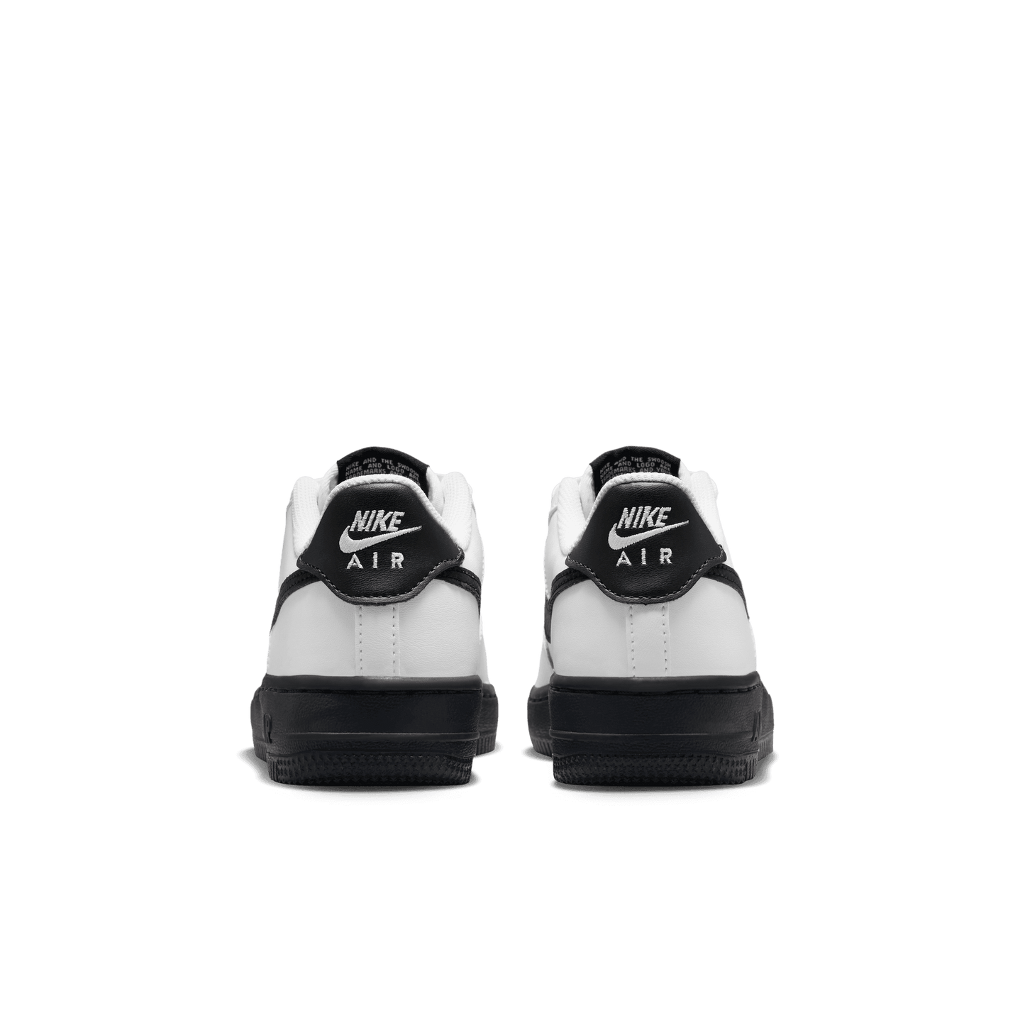 Big Kids' Nike Air Force 1 "White Black"