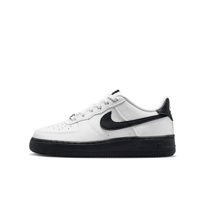 Big Kids' Nike Air Force 1 "White Black"