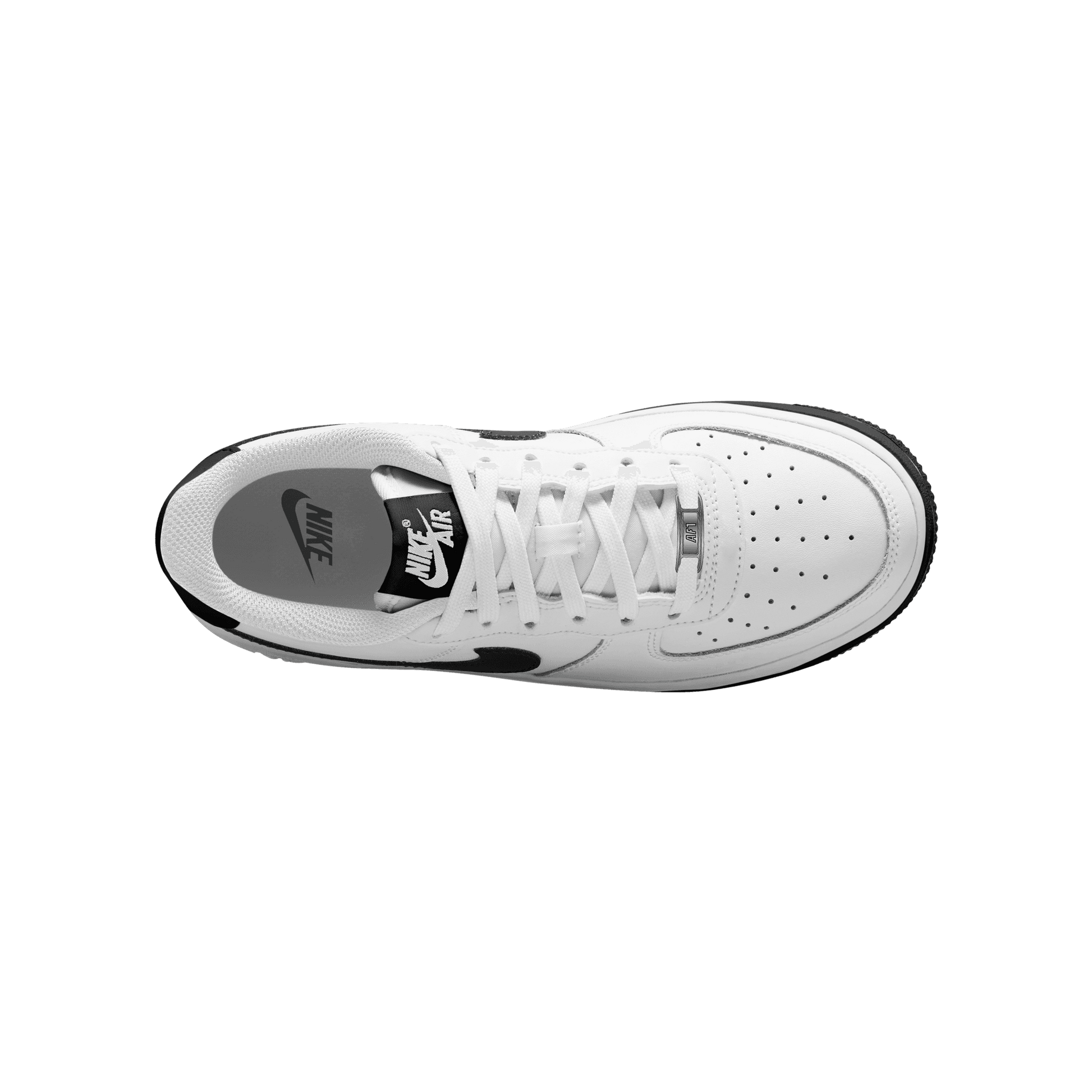 Big Kids' Nike Air Force 1 "White Black"