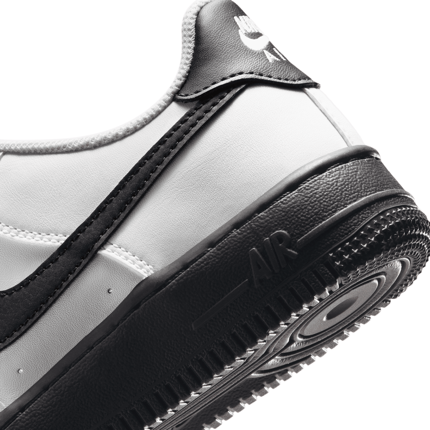 Big Kids' Nike Air Force 1 "White Black"