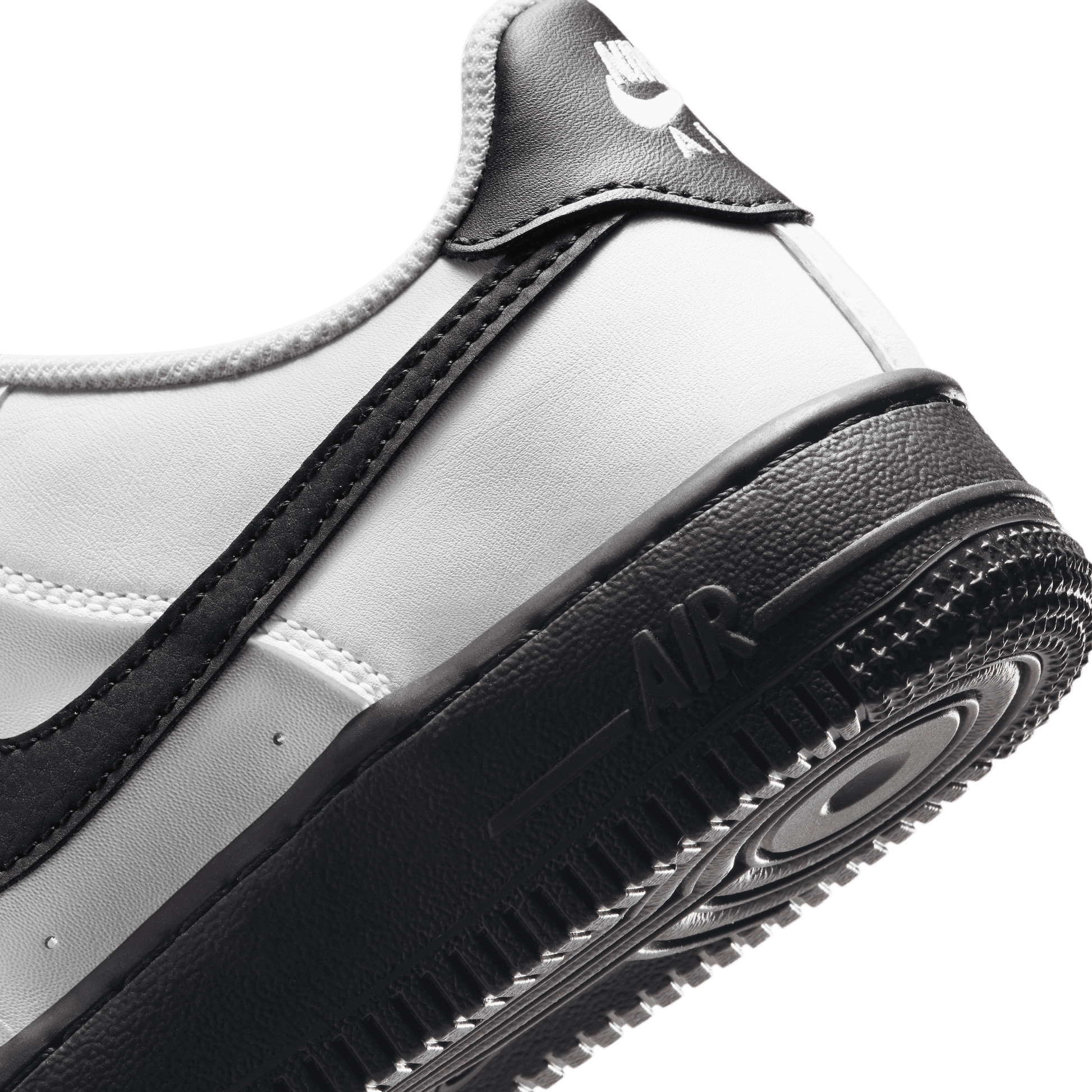 Big Kids' Nike Air Force 1 "White Black"