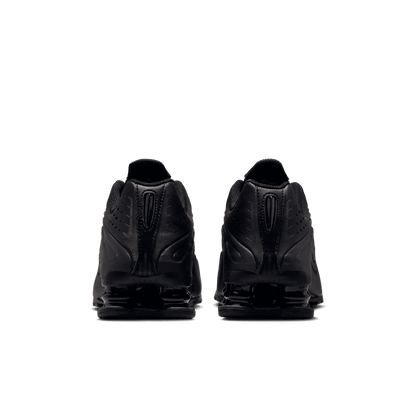 Big Kids' Nike Shox R4 "Triple Black"