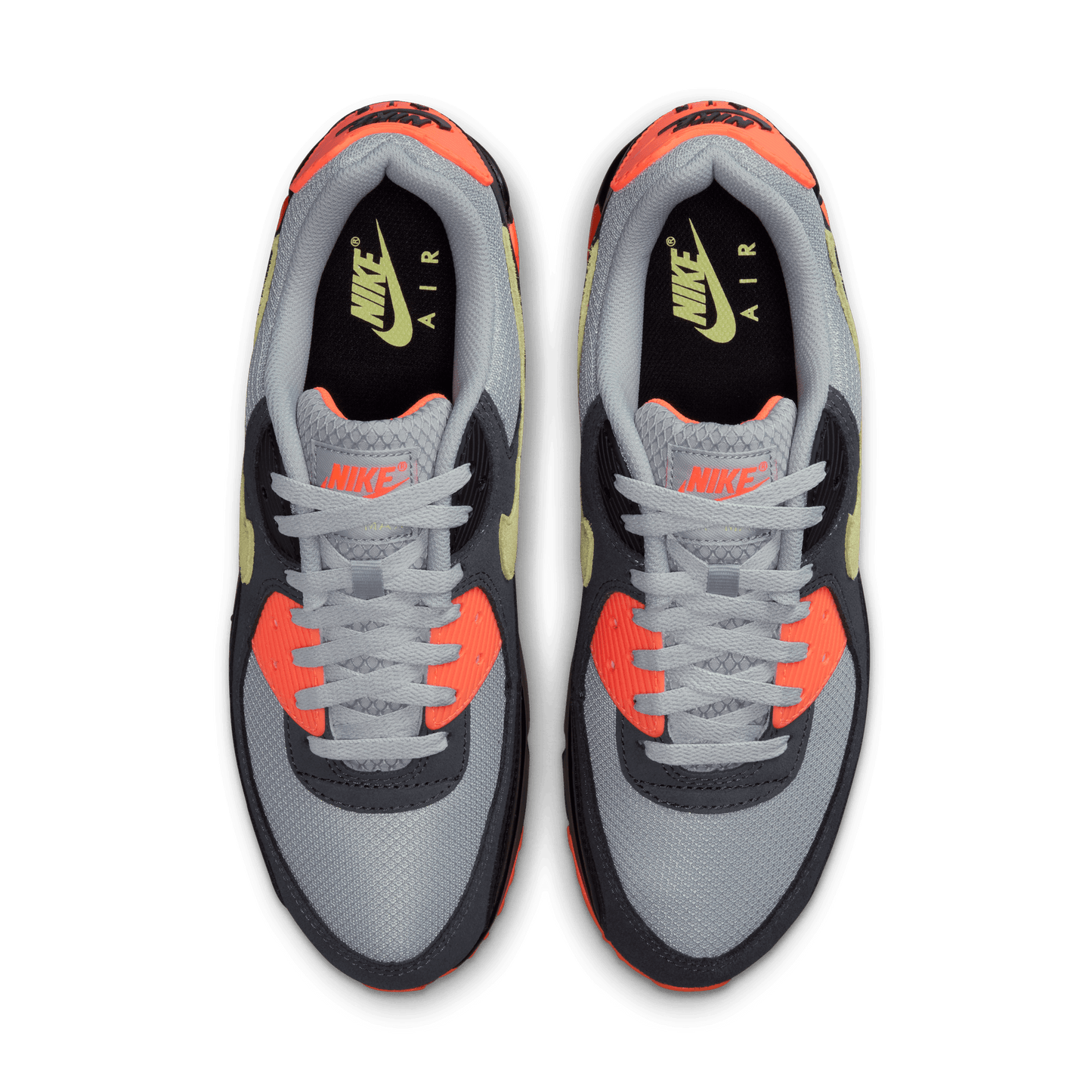 Men's Nike Air Max 90 "Smoke Grey Hyper Crimson"