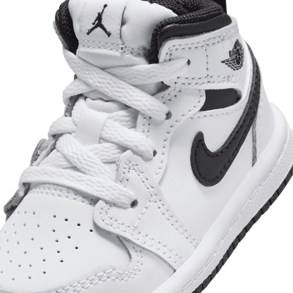 Baby/Toddler Jordan 1 Mid "White Black"