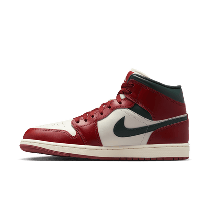 Men's Air Jordan 1 Mid "Redstone Midnight Green"