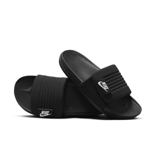 Men's Nike Offcourt Adjust Slides "Black White"