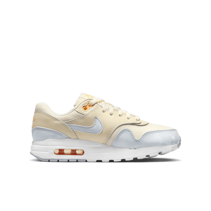Big Kids' Air Max 1 "Pale Ivory Football Grey"