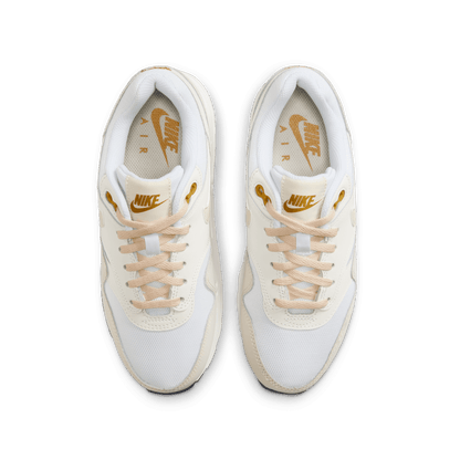 Big Kids' Air Max 1 "White Bronzine"