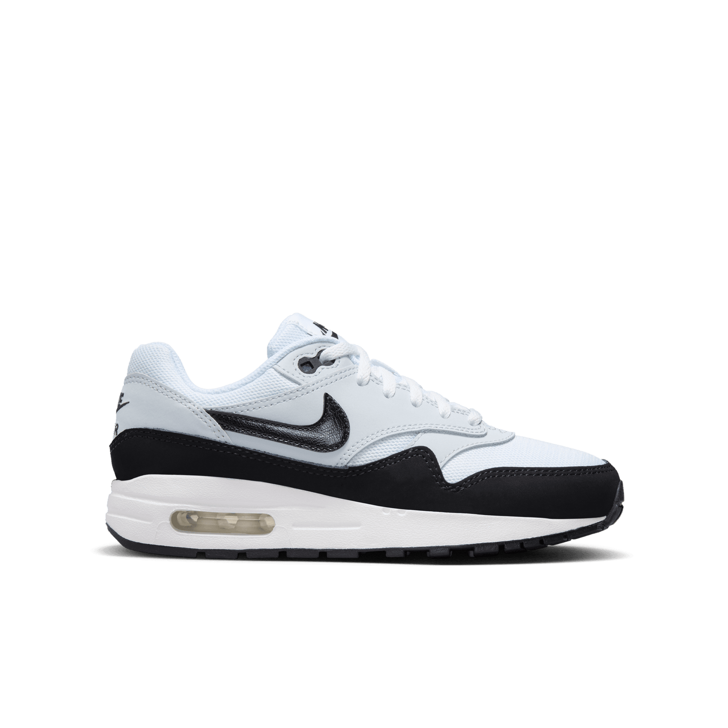 Big Kids' Air Max 1 "White Black"