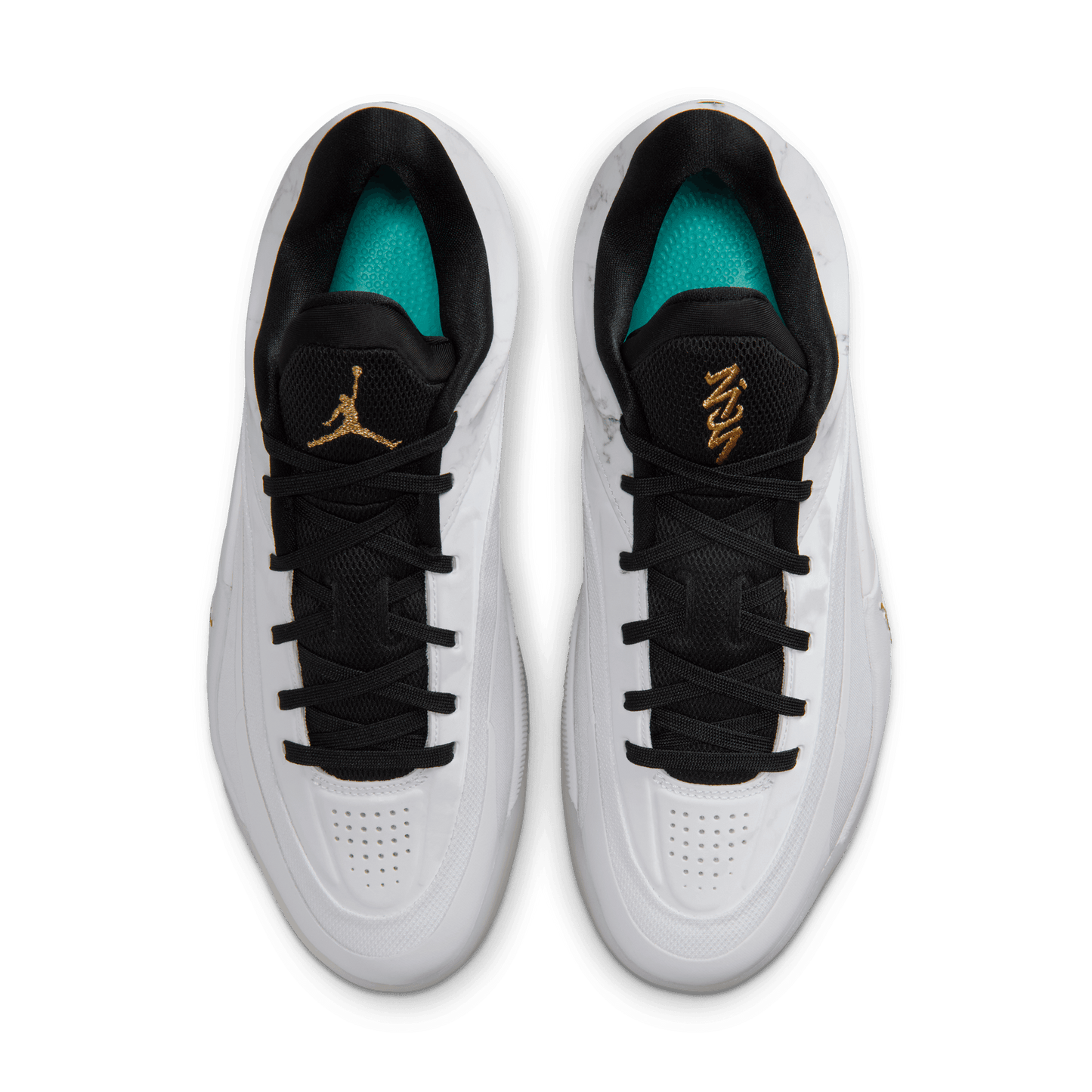 Men's Zion Williamson 4 Basketball Shoe "White Metallic Gold"