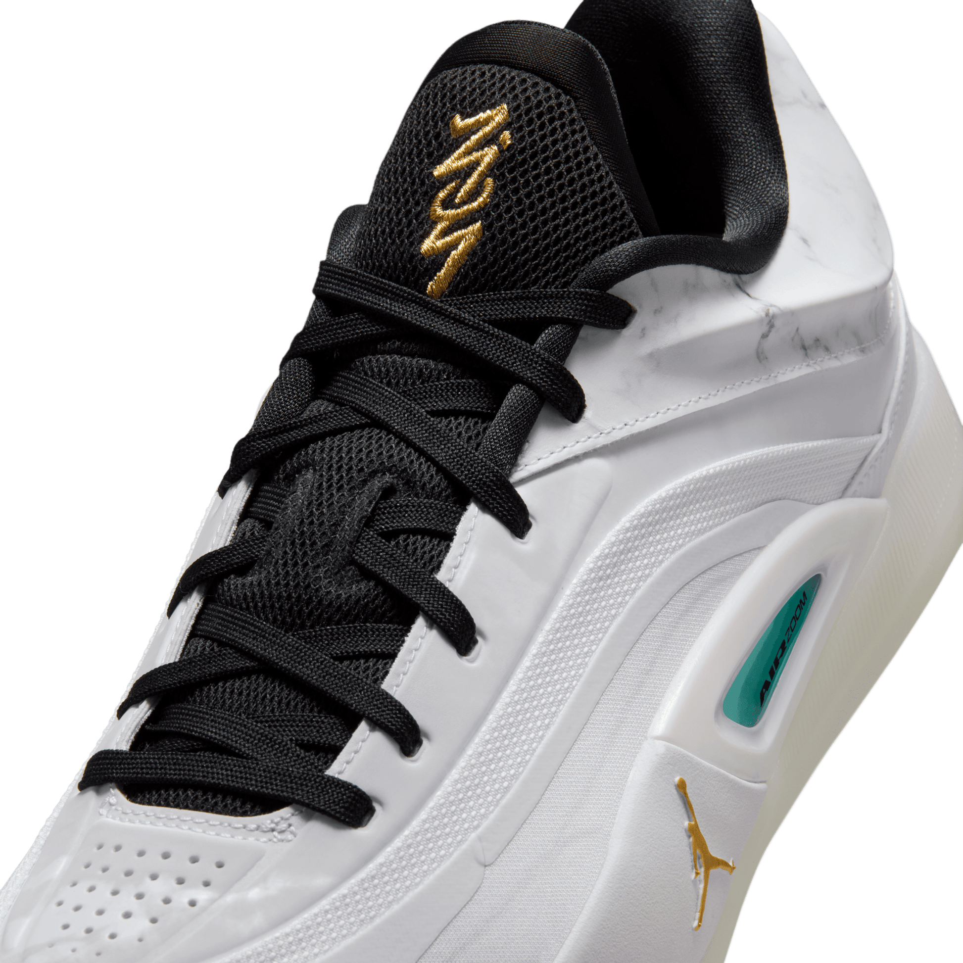 Men's Zion Williamson 4 Basketball Shoe "White Metallic Gold"