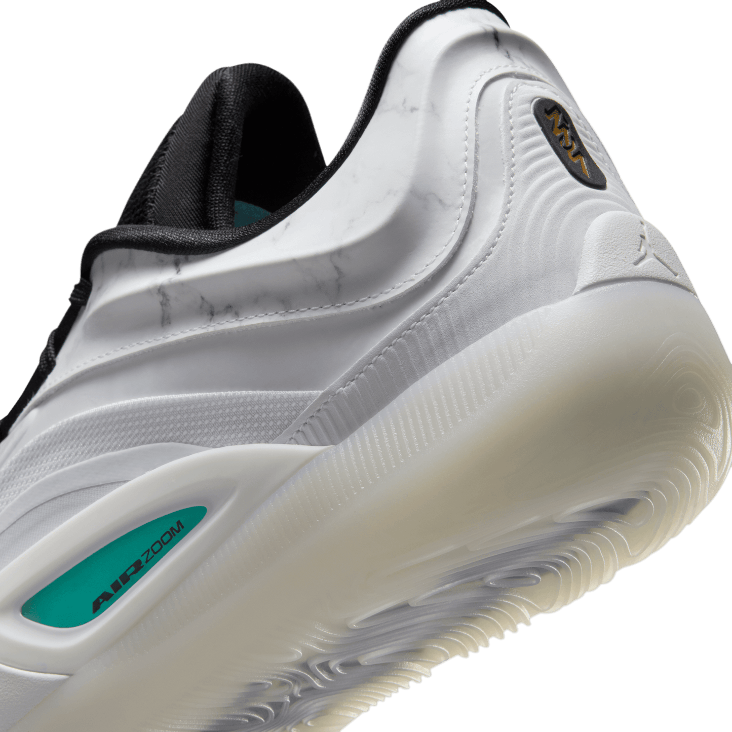 Men's Zion Williamson 4 Basketball Shoe "White Metallic Gold"