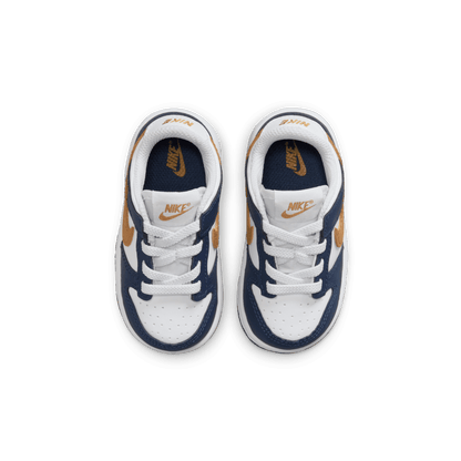 Baby/Toddler Nike Dunk Low "Midnight Navy Wheat"