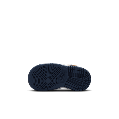 Baby/Toddler Nike Dunk Low "Midnight Navy Wheat"
